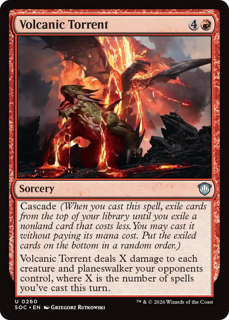 Volcanic Torrent [Secrets of Strixhaven Commander] | Tabernacle Games