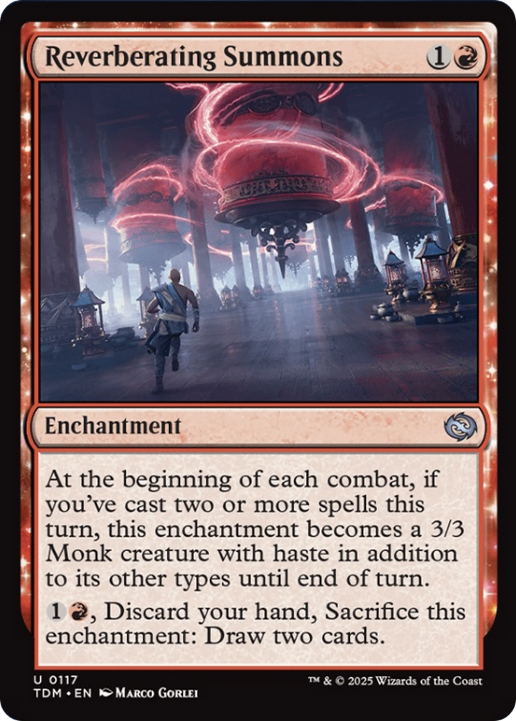 Reverberating Summons [Tarkir: Dragonstorm] | Tabernacle Games