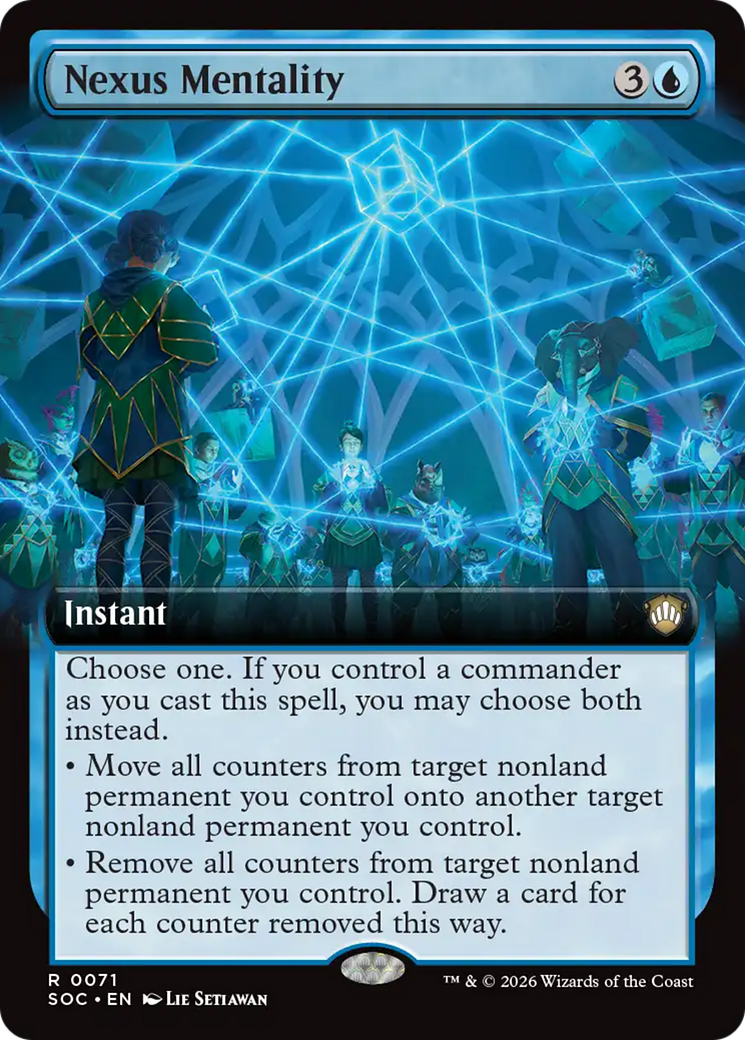 Nexus Mentality (Extended Art) [Secrets of Strixhaven Commander] | Tabernacle Games