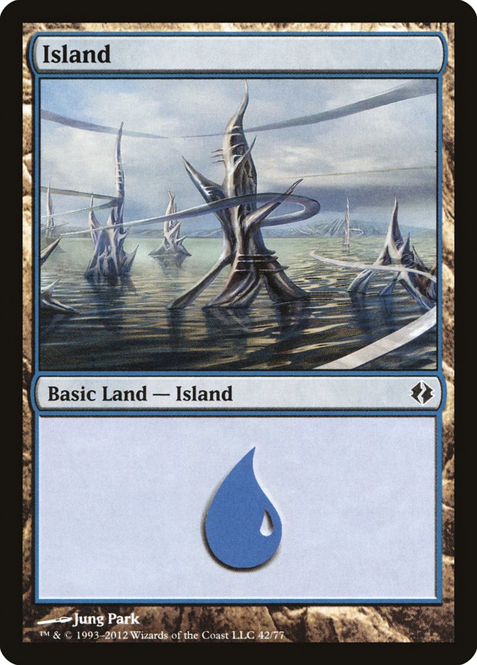 Island (42) [Duel Decks: Venser vs. Koth] | Tabernacle Games