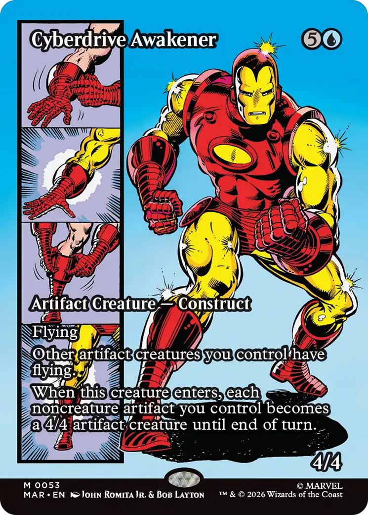 Cyberdrive Awakener (Borderless) [Marvel Universe: Eternal-Legal] | Tabernacle Games