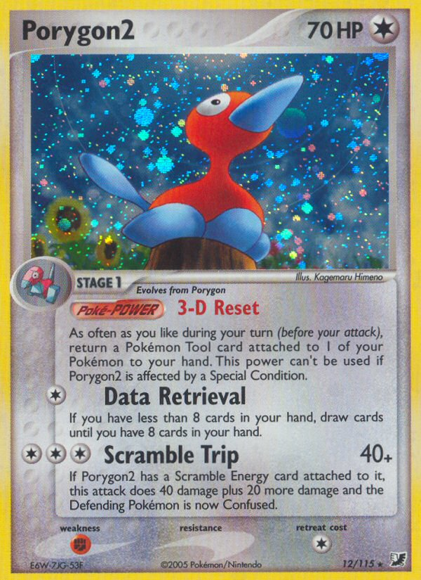 Porygon2 (12/115) [EX: Unseen Forces] | Tabernacle Games