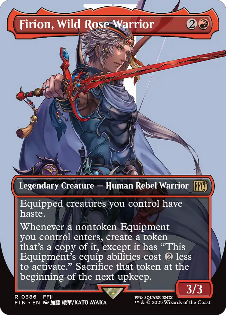 Firion, Wild Rose Warrior (Borderless) [FINAL FANTASY] | Tabernacle Games