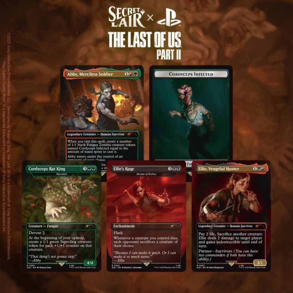 Magic Secret Lair x The Last of Us: Part II | Tabernacle Games