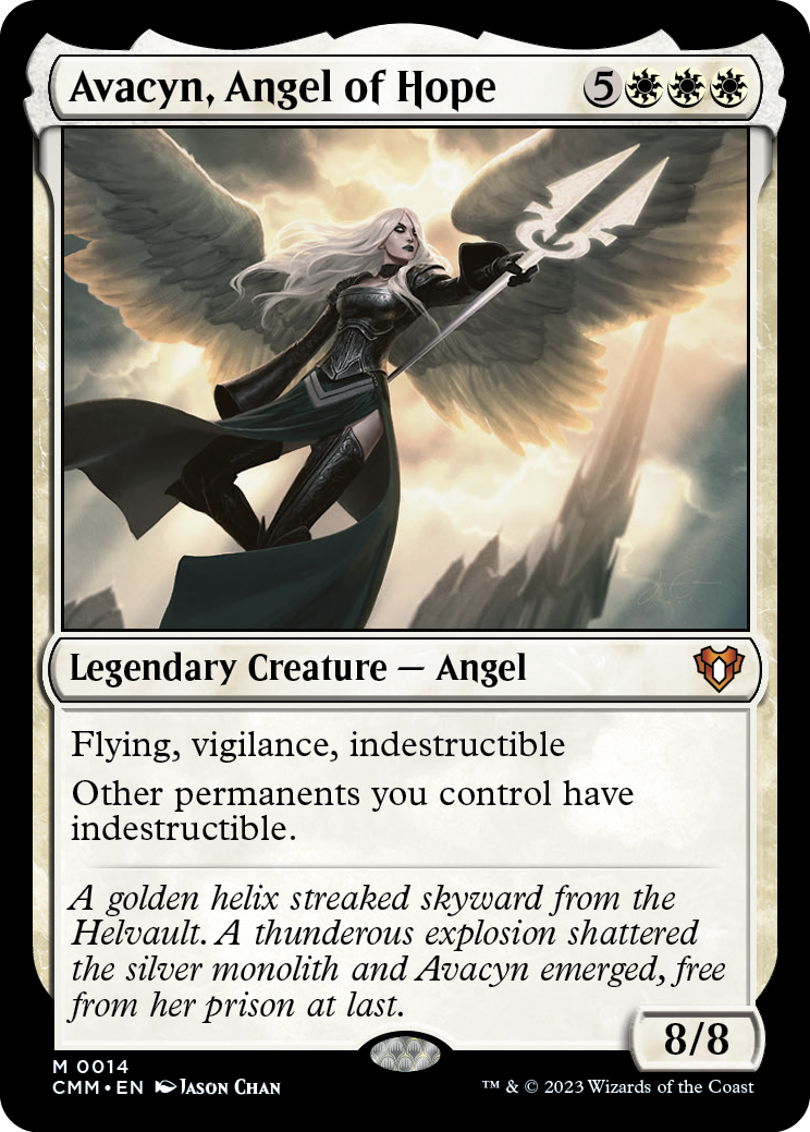 Avacyn, Angel of Hope [Commander Masters] | Tabernacle Games