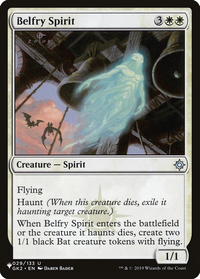 Belfry Spirit [The List] | Tabernacle Games