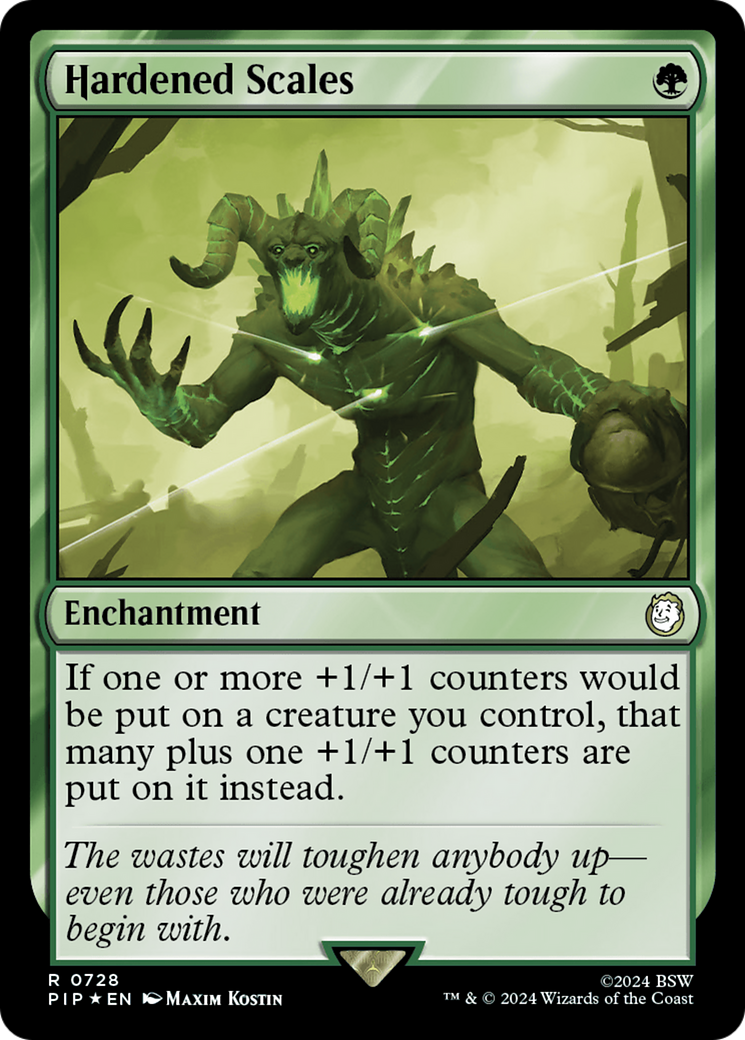 Hardened Scales (Surge Foil) [Fallout] | Tabernacle Games