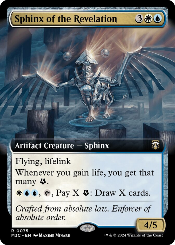 Sphinx of the Revelation (Extended Art) [Modern Horizons 3 Commander] | Tabernacle Games