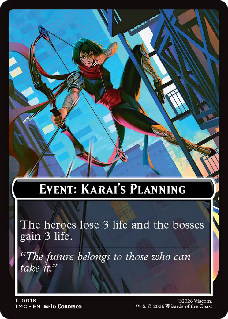 Event: Karai's Planning [Teenage Mutant Ninja Turtles Commander Tokens] | Tabernacle Games