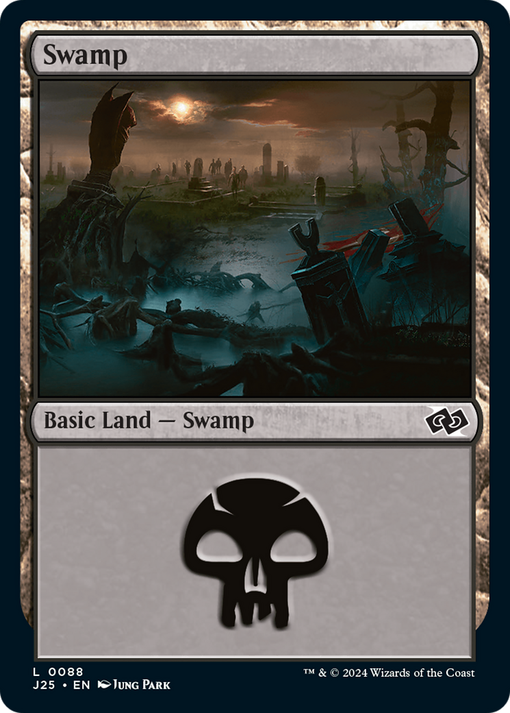 Swamp (88) [Foundations Jumpstart] | Tabernacle Games