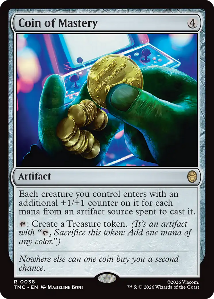 Coin of Mastery [Teenage Mutant Ninja Turtles Commander] | Tabernacle Games