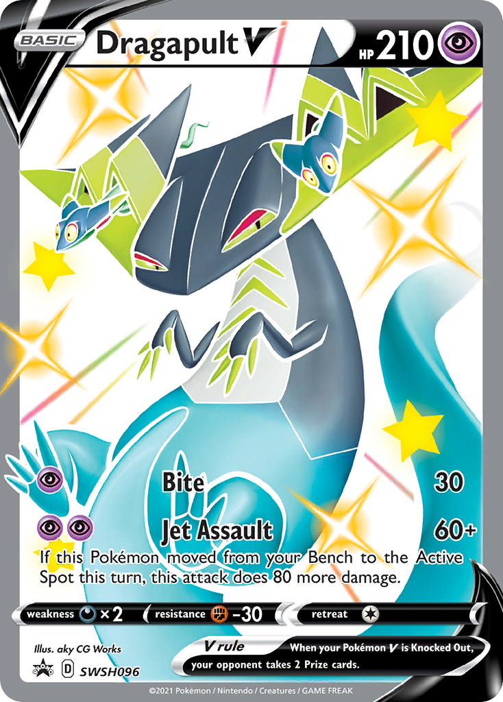 Dragapult V (SWSH096) [Sword & Shield: Black Star Promos] | Tabernacle Games