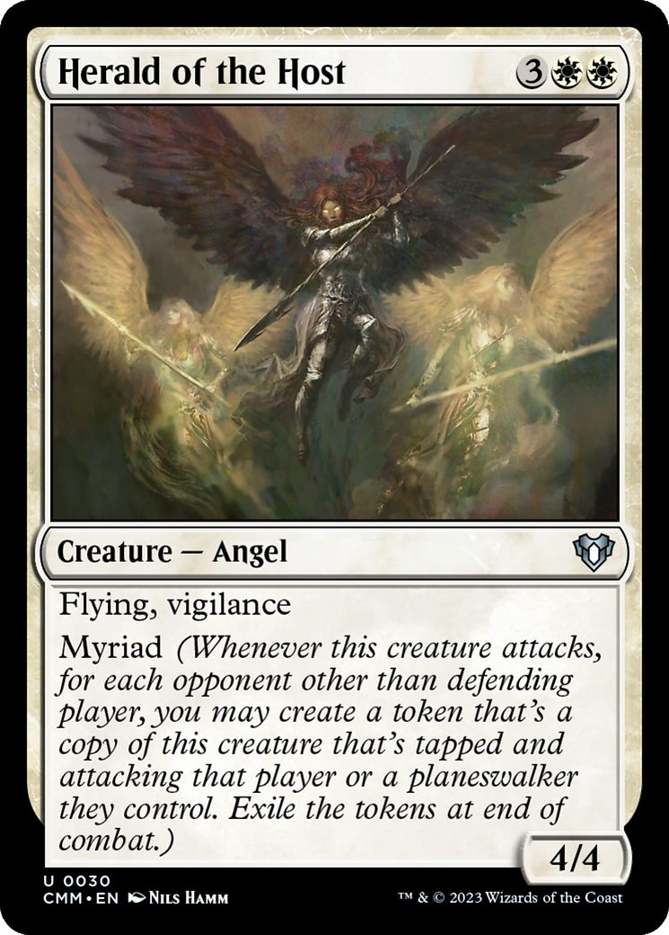 Herald of the Host [Commander Masters] | Tabernacle Games