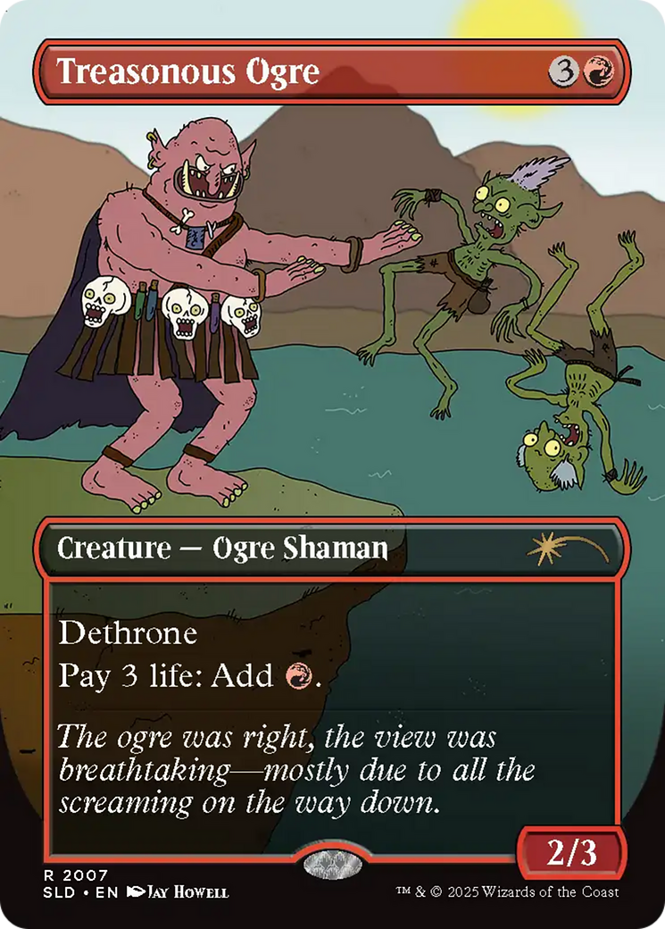 Treasonous Ogre [Secret Lair Drop Series] | Tabernacle Games