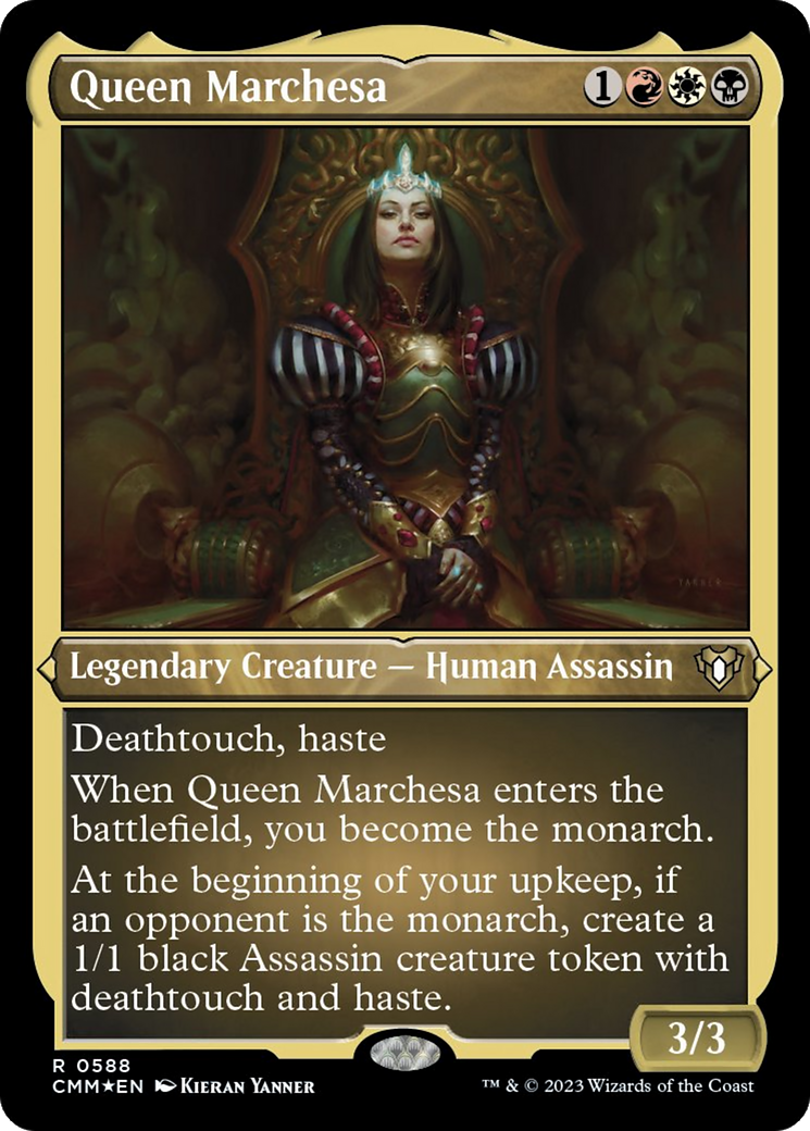 Queen Marchesa (Foil Etched) [Commander Masters] | Tabernacle Games