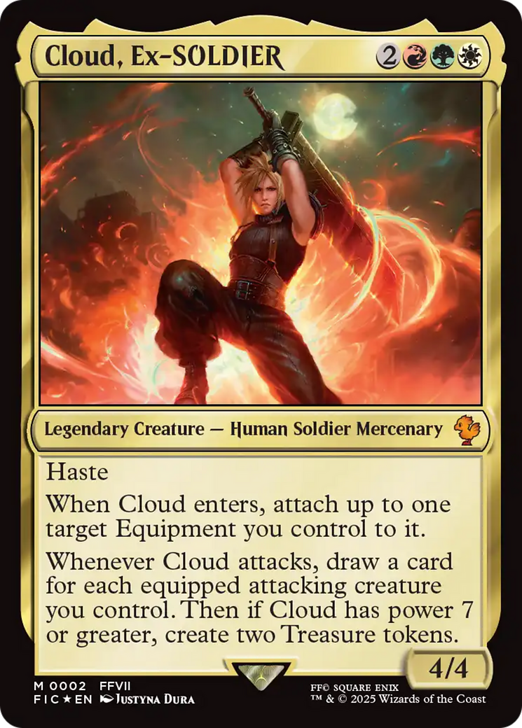 Cloud, Ex-SOLDIER [FINAL FANTASY Commander] | Tabernacle Games