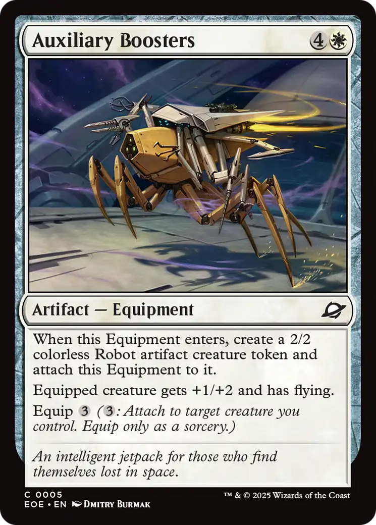 Auxiliary Boosters [Edge of Eternities] | Tabernacle Games