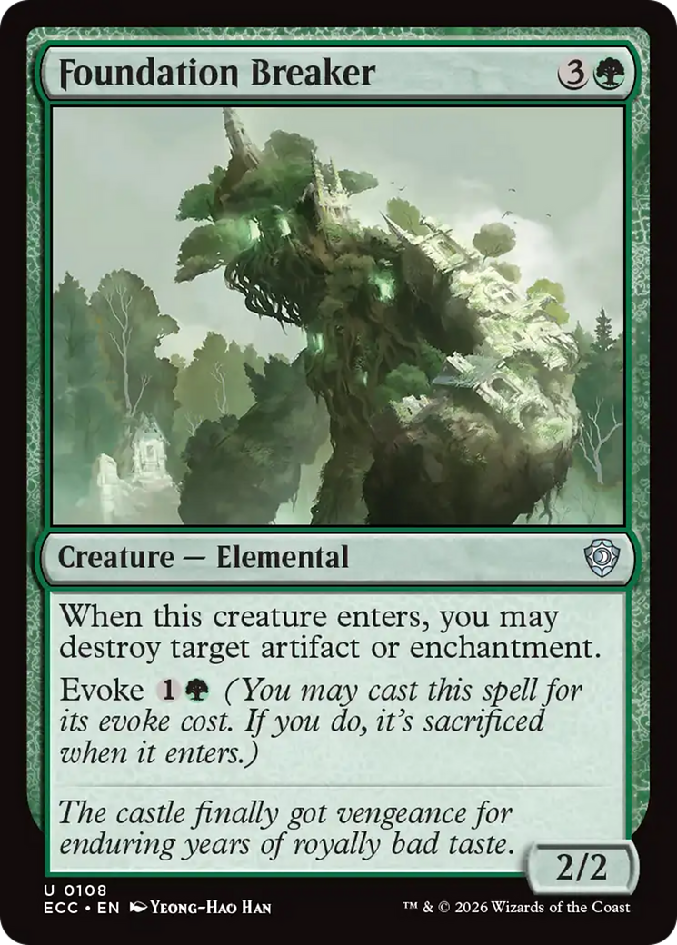 Foundation Breaker [Lorwyn Eclipsed Commander] | Tabernacle Games