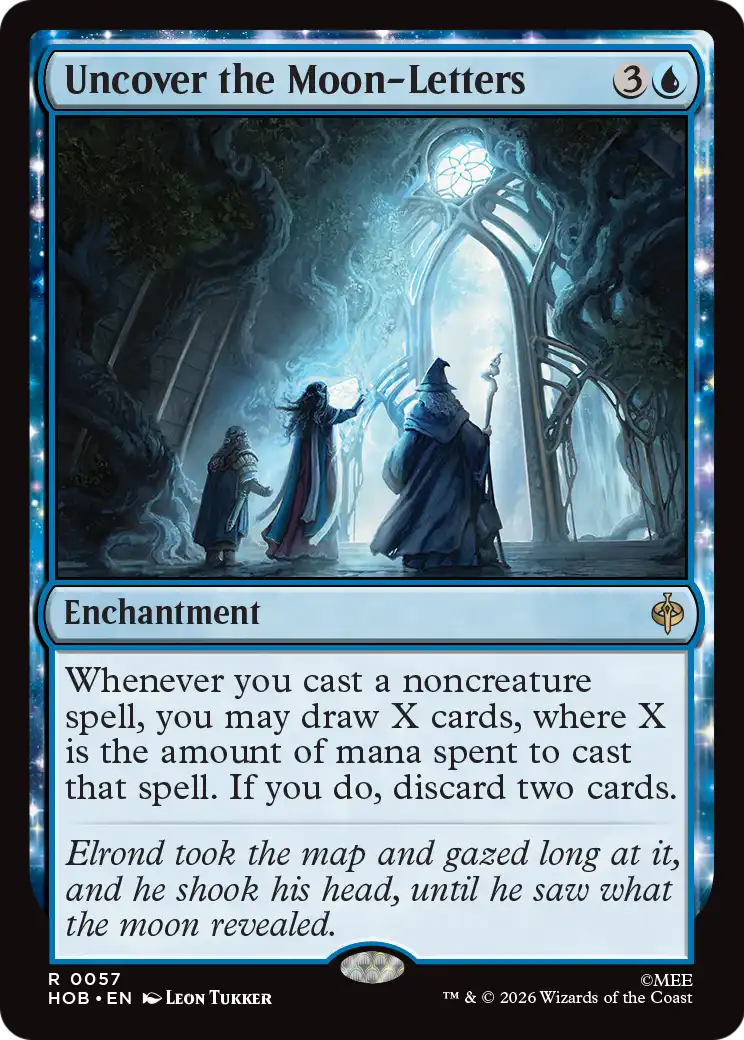 Uncover the Moon-Letters [The Hobbit] | Tabernacle Games
