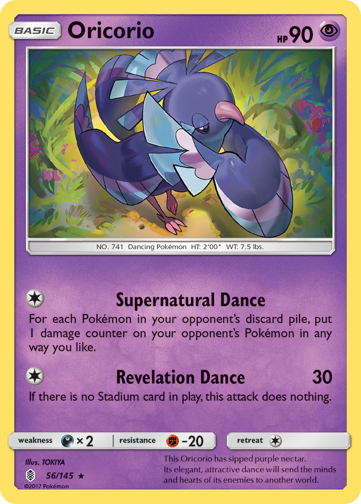 Oricorio (56/145) [Sun & Moon: Guardians Rising] | Tabernacle Games