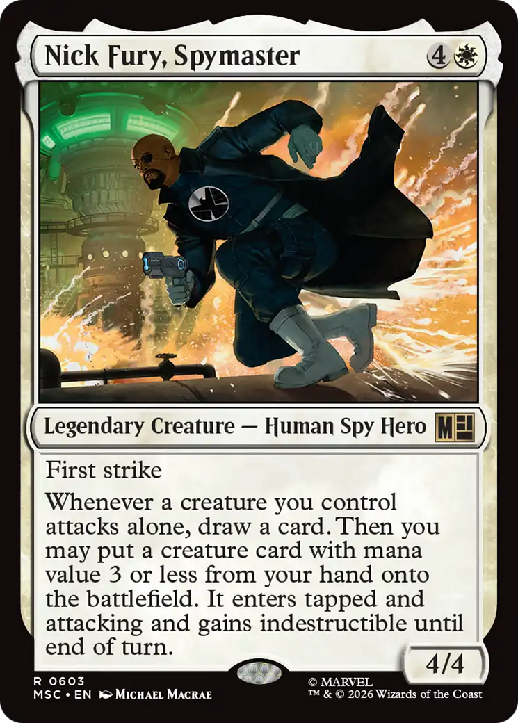 Nick Fury, Spymaster [Marvel Super Heroes Commander] | Tabernacle Games