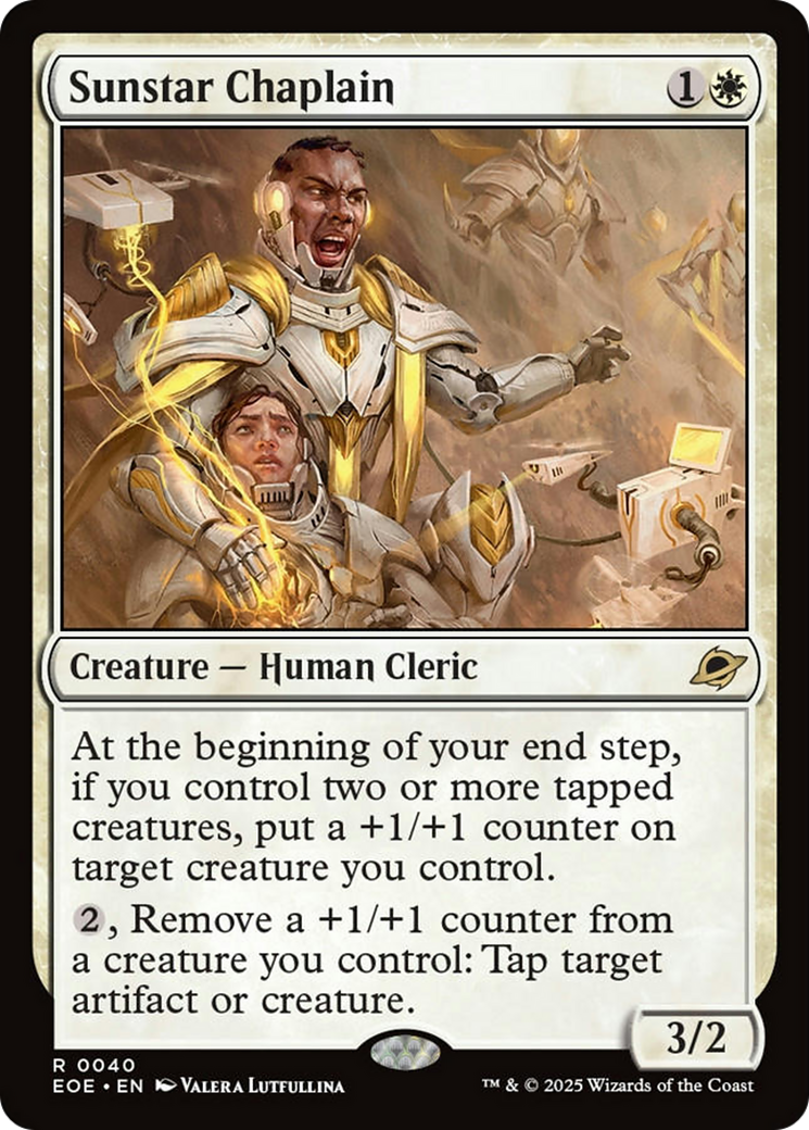 Sunstar Chaplain [Edge of Eternities] | Tabernacle Games