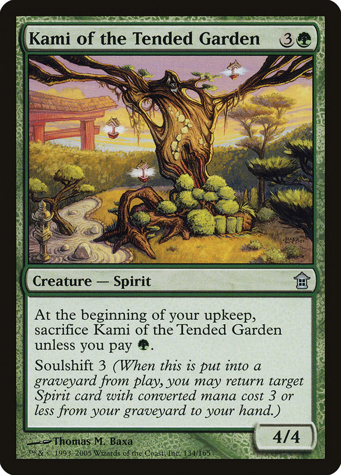 Kami of the Tended Garden [Saviors of Kamigawa] | Tabernacle Games