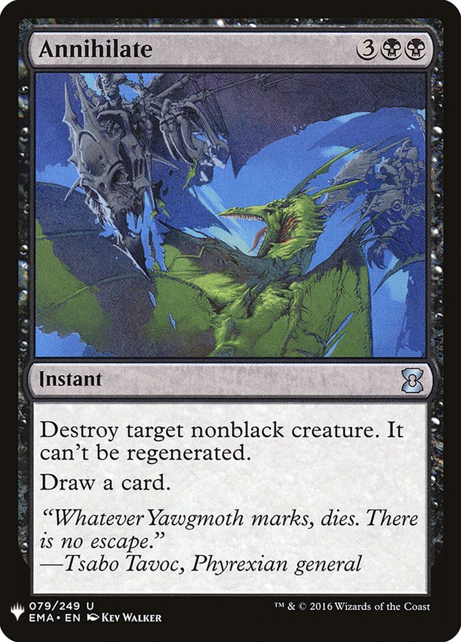 Annihilate [Mystery Booster] | Tabernacle Games