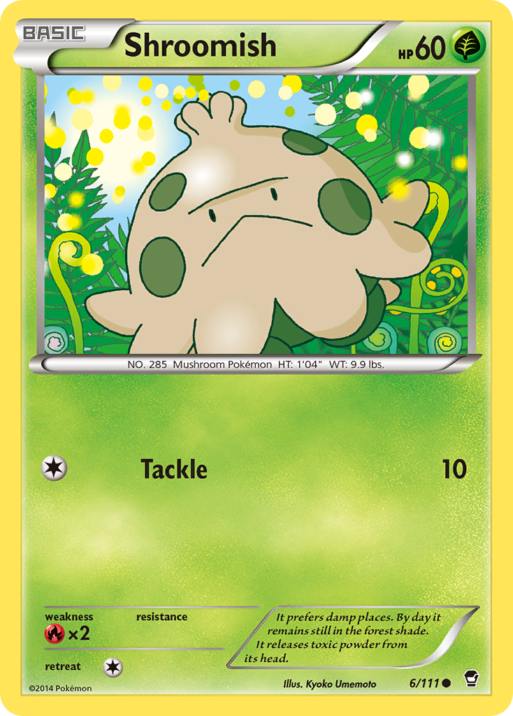 Shroomish (6/111) [XY: Furious Fists] | Tabernacle Games