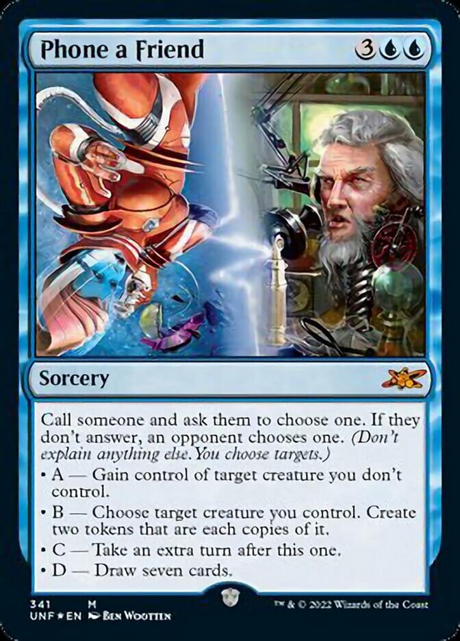Phone a Friend (Galaxy Foil) [Unfinity] | Tabernacle Games