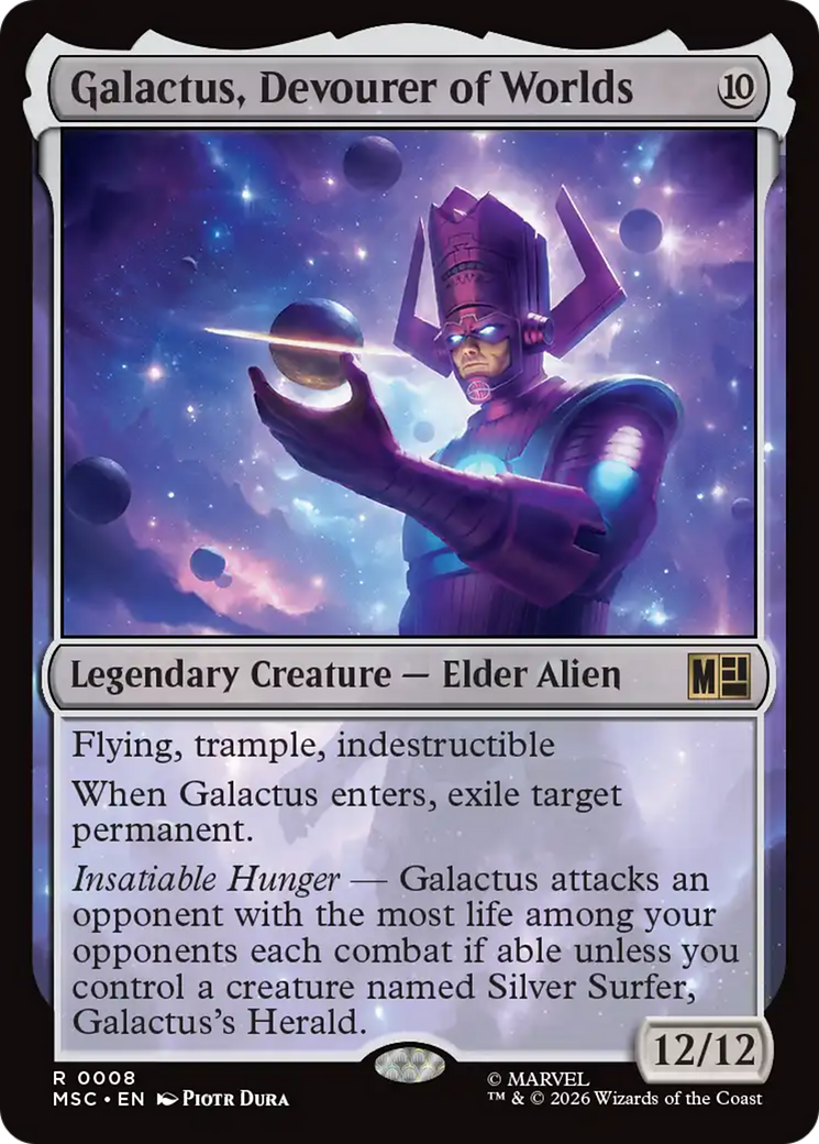 Galactus, Devourer of Worlds (Surge Foil) [Marvel Super Heroes Commander] | Tabernacle Games