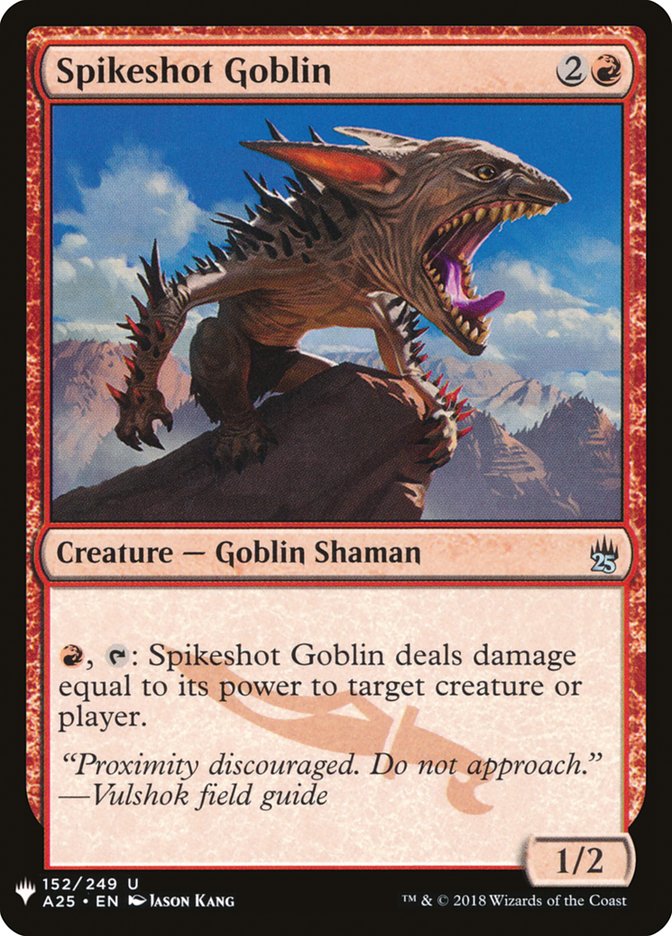 Spikeshot Goblin [Mystery Booster] | Tabernacle Games