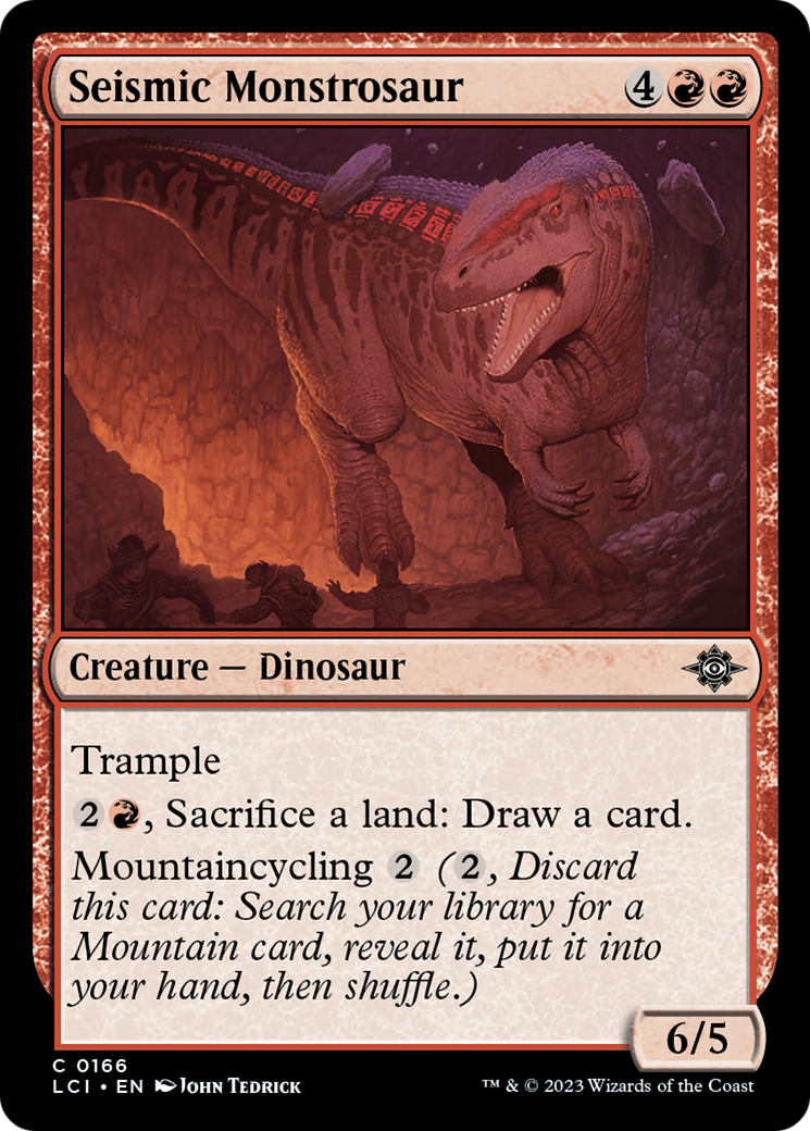 Seismic Monstrosaur [The Lost Caverns of Ixalan] | Tabernacle Games