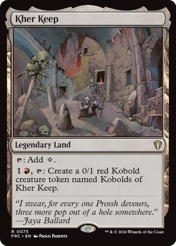 Kher Keep [Reality Fracture Commander] | Tabernacle Games