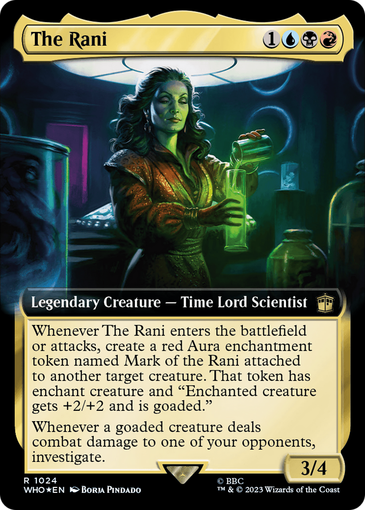 The Rani (Extended Art) (Surge Foil) [Doctor Who] | Tabernacle Games