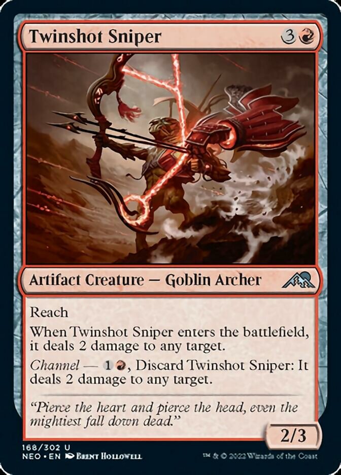 Twinshot Sniper [Kamigawa: Neon Dynasty] | Tabernacle Games