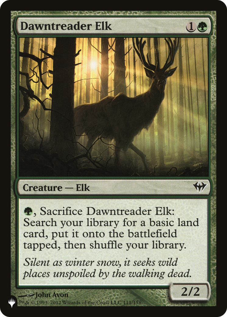 Dawntreader Elk [The List Reprints] | Tabernacle Games