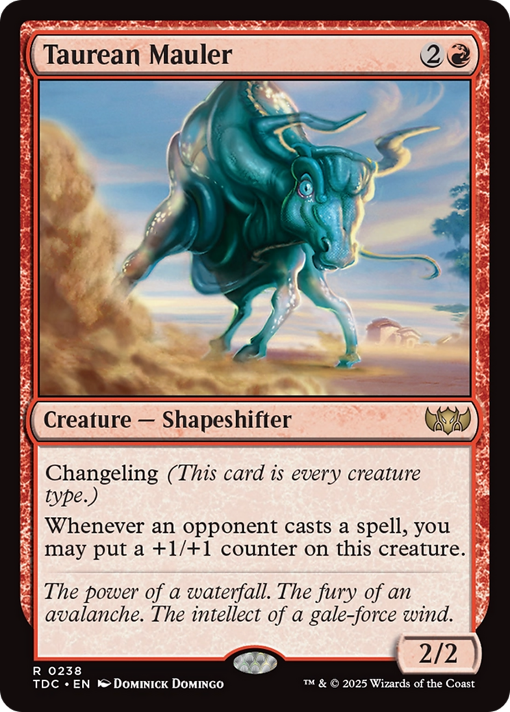 Taurean Mauler [Tarkir: Dragonstorm Commander] | Tabernacle Games