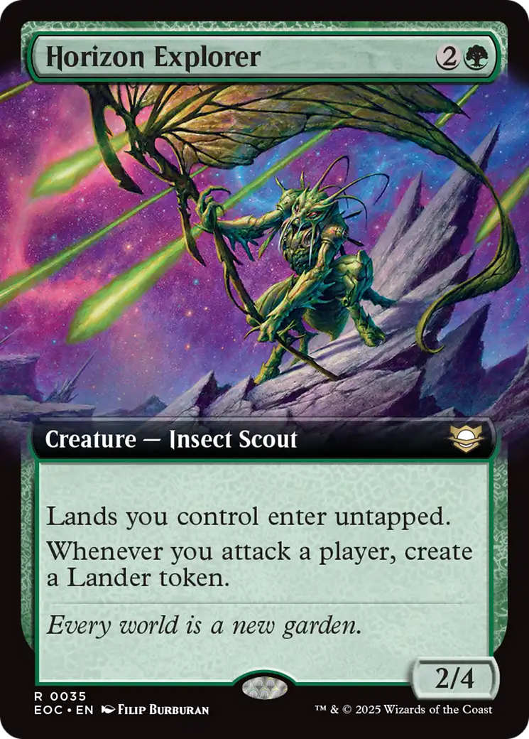 Horizon Explorer (Extended Art) [Edge of Eternities Commander] | Tabernacle Games