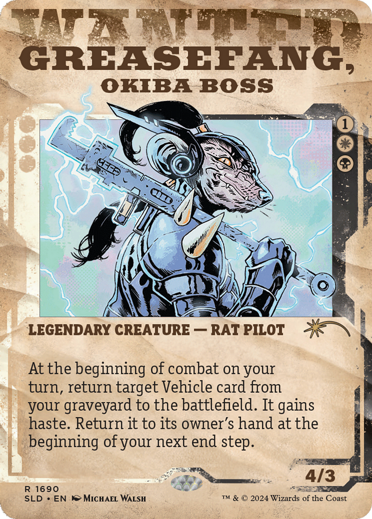 Greasefang, Okiba Boss [Secret Lair Drop Series] | Tabernacle Games