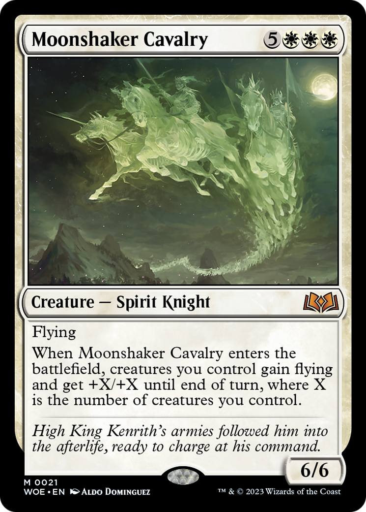 Moonshaker Cavalry [Wilds of Eldraine] | Tabernacle Games