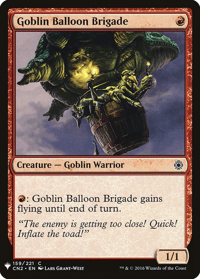Goblin Balloon Brigade [Mystery Booster] | Tabernacle Games