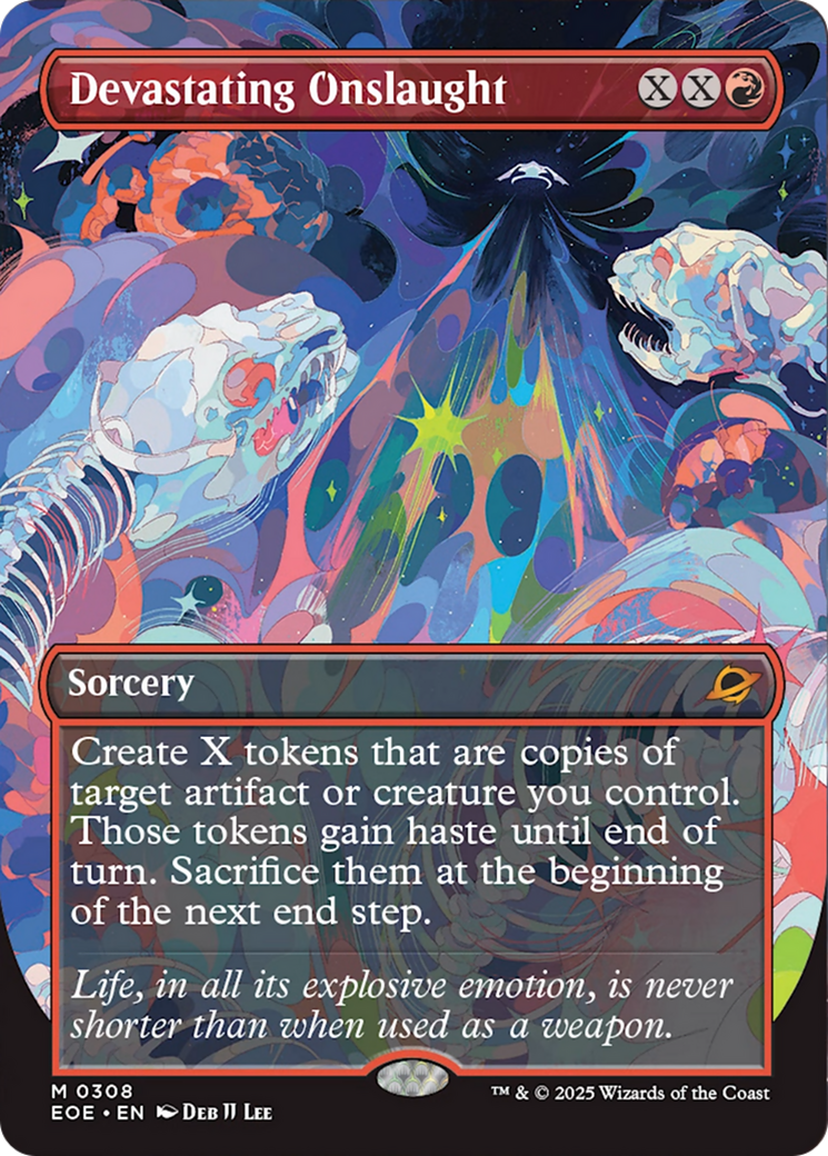 Devastating Onslaught (Borderless) [Edge of Eternities] | Tabernacle Games