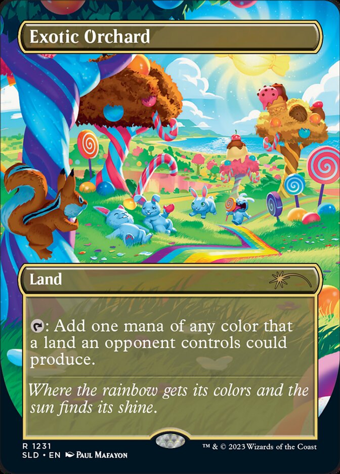 Exotic Orchard (Borderless) [Secret Lair Drop Series] | Tabernacle Games