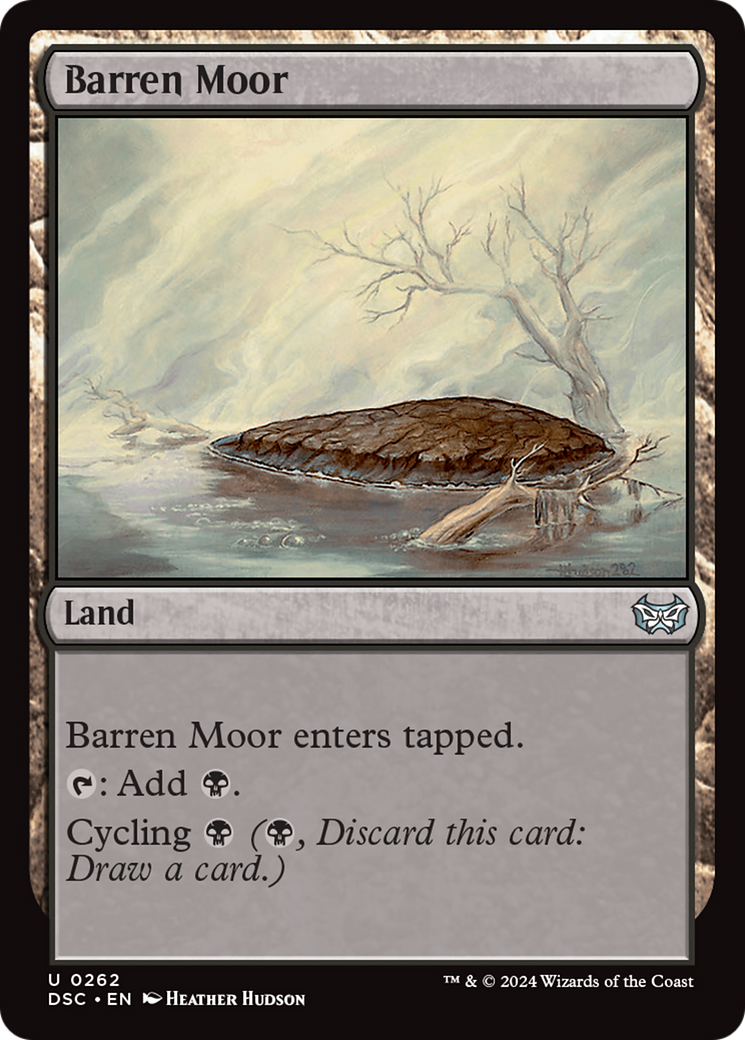 Barren Moor [Duskmourn: House of Horror Commander] | Tabernacle Games