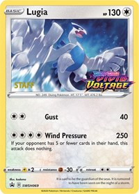 Lugia (SWSH069) (Staff Prerelease Promo) [Sword & Shield: Black Star Promos] | Tabernacle Games