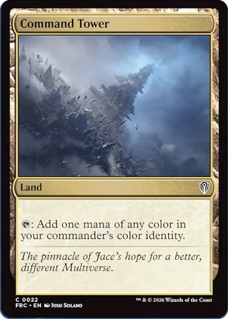 Command Tower [Reality Fracture Commander] | Tabernacle Games