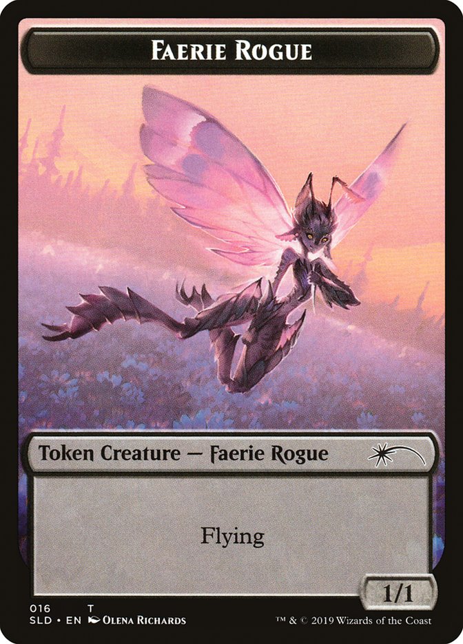 Faerie Rogue Token (016) [Secret Lair Drop Series] | Tabernacle Games