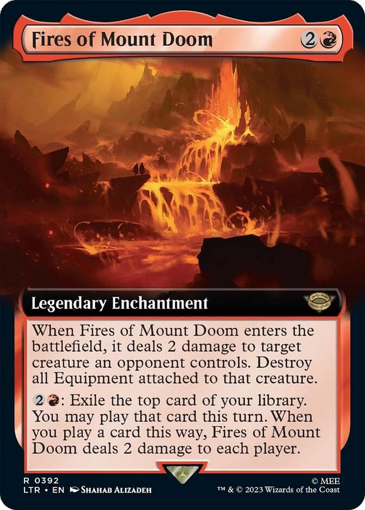 Fires of Mount Doom (Extended Art) [The Lord of the Rings: Tales of Middle-Earth] | Tabernacle Games