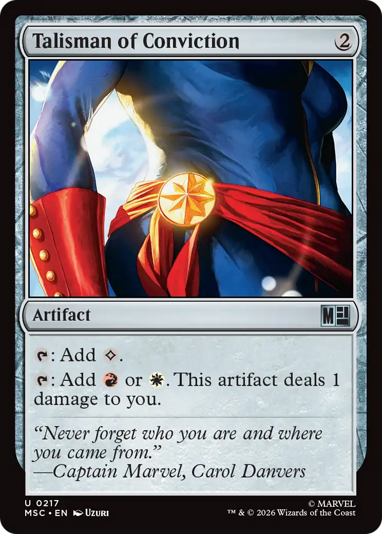 Talisman of Conviction [Marvel Super Heroes Commander] | Tabernacle Games